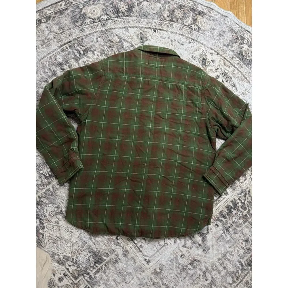 The North Face Campshire Plaid Flannel Insulated Shirt Jacket Shacket Men's XL